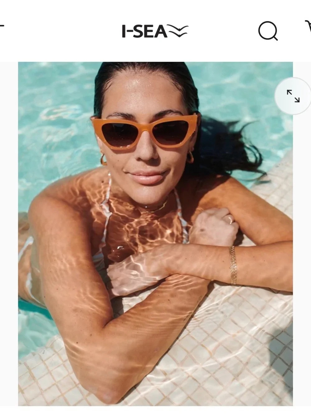 ISea sunglasses Fiona style